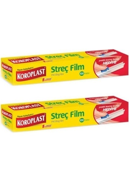 Streç Film 100 m x 2 Adet