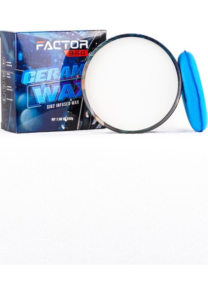 Factor 360 Premium Ceramic Wax 200 Ml Yüksek Parlaklık & Hidrofobi