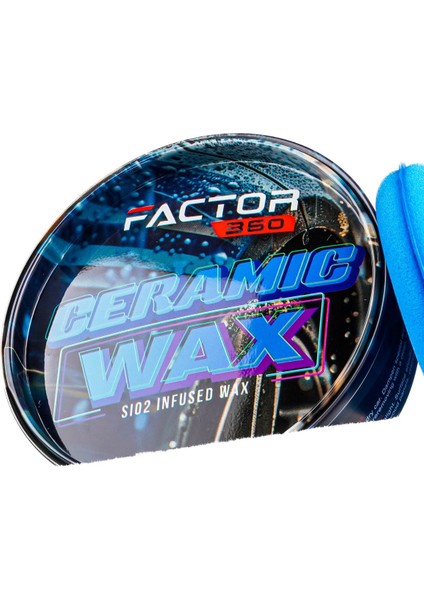 Factor 360 Premium Ceramic Wax 200 Ml Yüksek Parlaklık & Hidrofobi