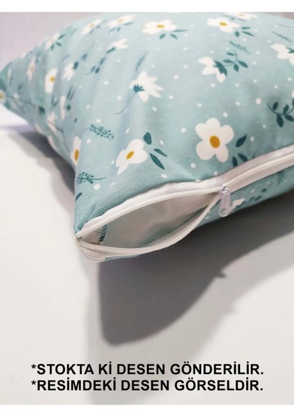 X10 Yastık Kılıfı Karışık Desenli Gündelik Kullanımlık Düğünlük Dağıtmalık Okuluk 50*70 cm Pillowcase