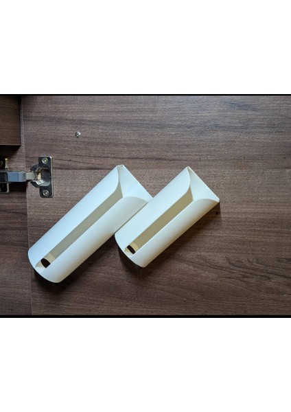 2 Adet Dolap Içi Çöp Poşeti Tutucu Düzenleyici Organizeri 16CM /12 cm