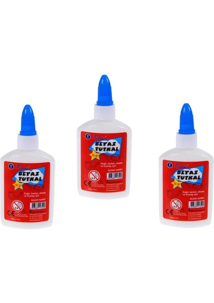 Beyaz Tutkal 50 Gram Tutkal (3ADET)