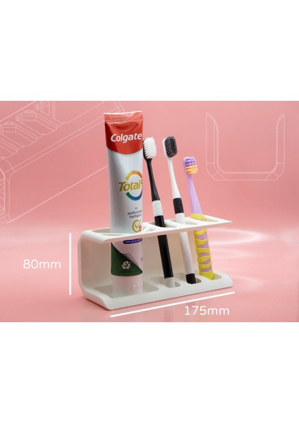 Diş Fırçası Düzenleyici Stand Diş Fırçalık