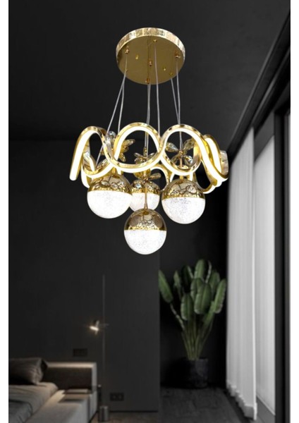 Dna LED Avize Ledli Avize 3renkli Avize