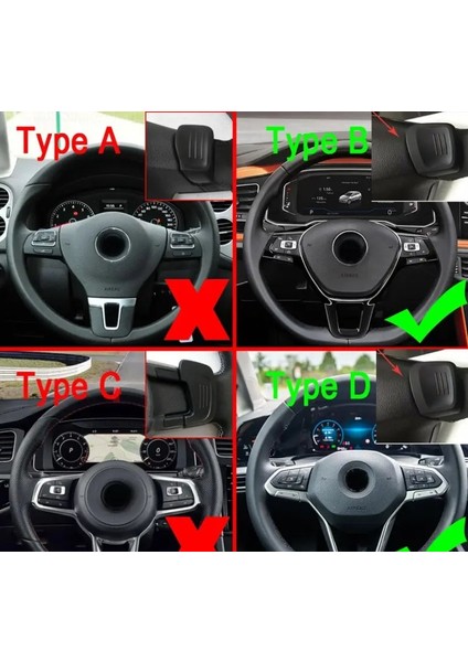 Volkswagen Jetta Mk6, Tiguan Mk2, Passat B8, T-Roc, T-Cross, Arteon 2018-2021, 3. Resime Bakınız modelleri
