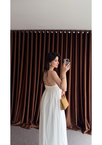 Dantel Detaylı Askılı Elbise fiyatları