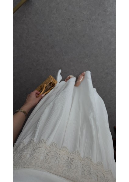 Dantel Detaylı Askılı Elbise modelleri