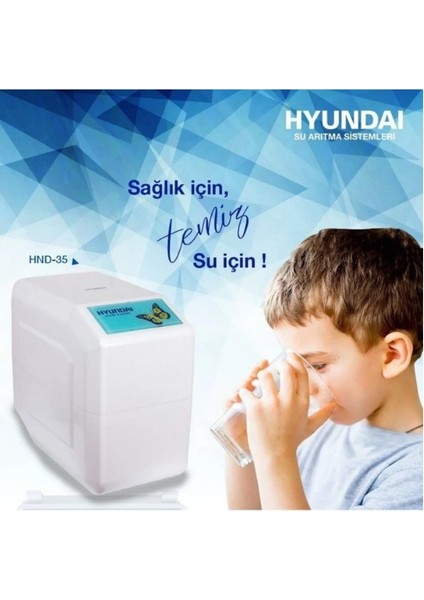 Hyundai Kapalı Kasa Hnd-35 Pompalı Motorlu Su Arıtma Cihazı Orjinal 5 Li Yedek Filtre Setiyle Beraber Ekonomik Paket fiyatları