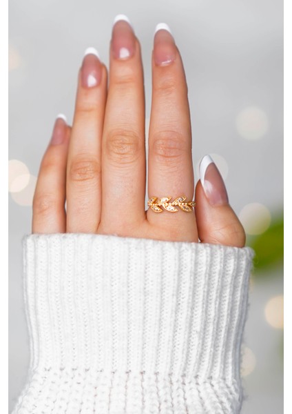 Zirkon Taşlı Kraliçe Tacı Model Ayarlanabilir Gold Kadın Yüzük fiyatları