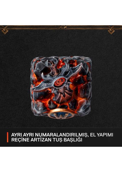 Steelserıes Artisan Keycap Wow Edition Oyun Klavye Tuşu