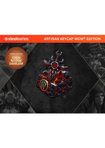 Steelserıes Artisan Keycap Wow Edition Oyun Klavye Tuşu