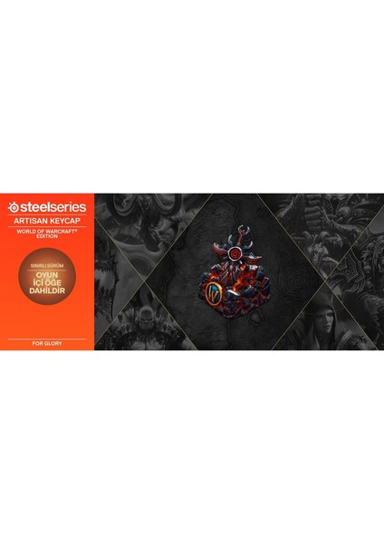 Steelserıes Artisan Keycap Wow Edition Oyun Klavye Tuşu