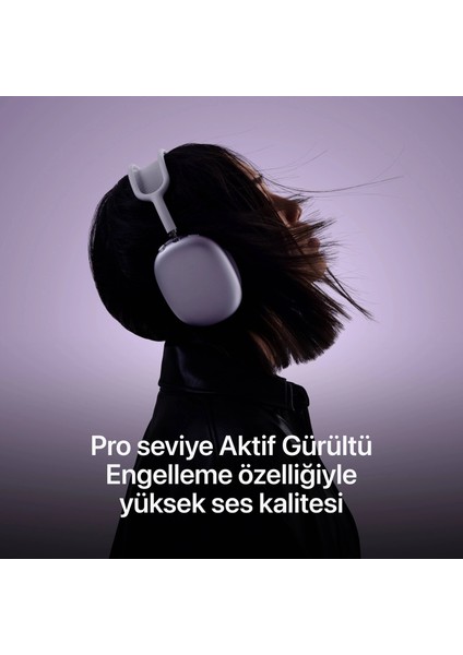 Airpods Max (Usb-C) Kablosuz Kulak Üstü Kulaklık Mor MWW83TU/A
