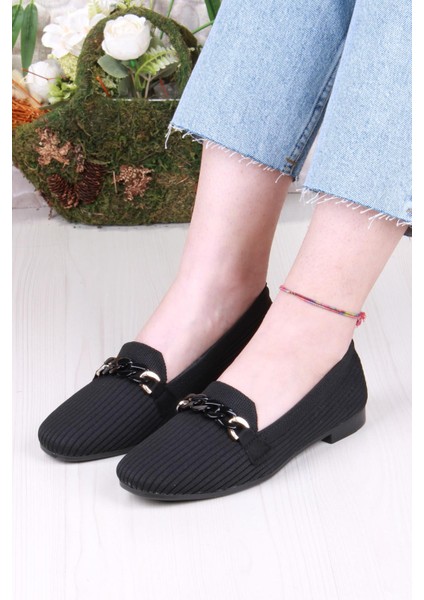 9530 Fashion Tokalı Kadın Babet