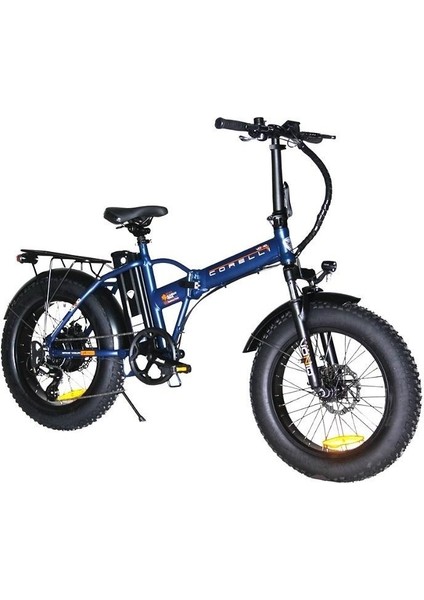 Elektrikli Bisiklet Voniq 20 Jant Fat Bike Gri Blc