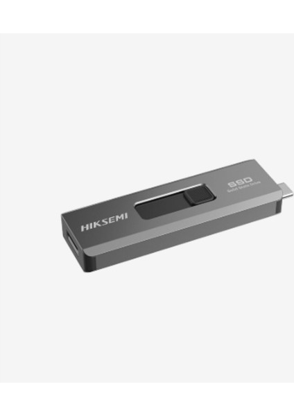 Hıksemı Swift S309C Taşınabilir SSD 500 GB USB C + USB A Çıkışlı - Pc/ios/android/konsol Uyumlu SSD Gri