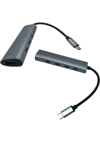 Usb-C Pd Hub 5 In 1 Typec USB 3.0 Pd 3 Port Typec