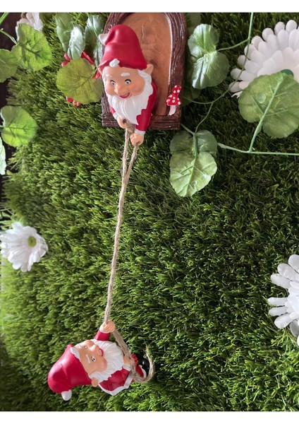 Neşeli Noel Baba Kapı ve Duvar Süsü
