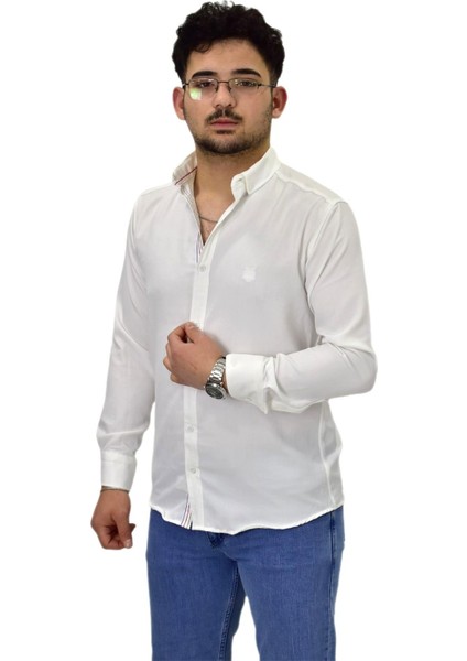 Erkek Spor Silim Fit Gömlek BGL-ST04479
