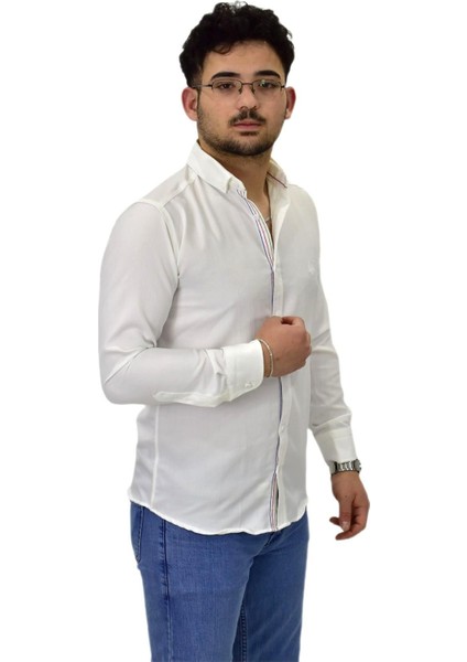 Erkek Spor Silim Fit Gömlek BGL-ST04479