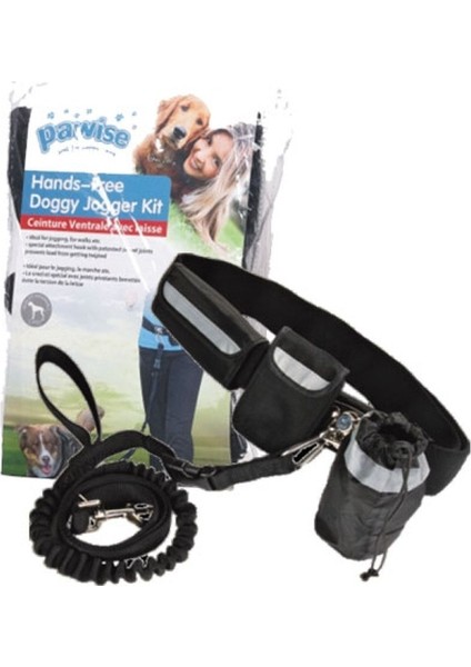 Luxury Hands-Free Doggy Jogger Köpek Koşturma Kiti 1 Adet