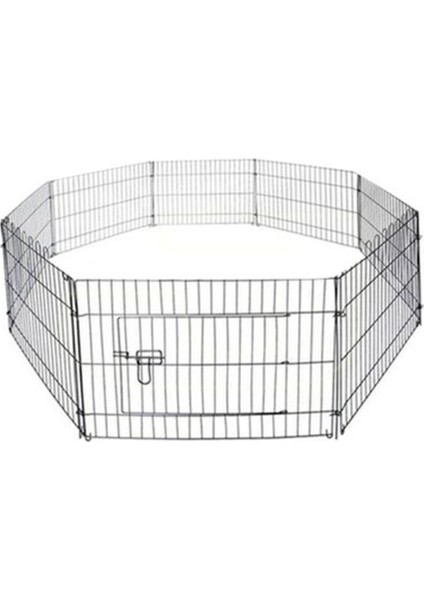 Luxury 8 Parça Tel Panel Köpek Oyun Alanı 61X61 cm 1 Adet