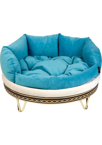 Luxury Mavi Rodi Model Kedi - Köpek Koltuğu 1 Adet