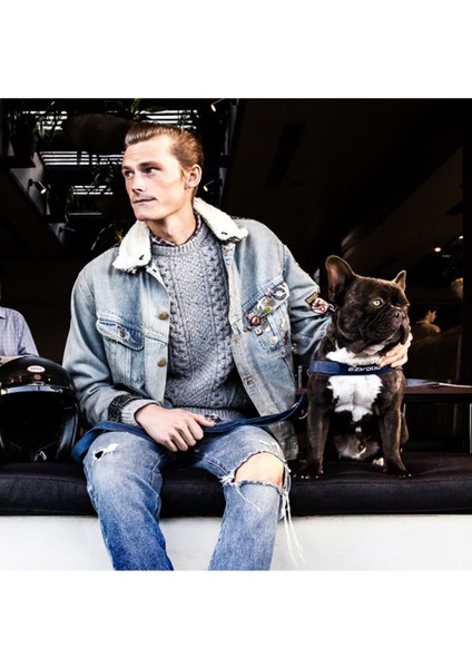 Luxury Quick Fit Harness - Denim 1 Adet