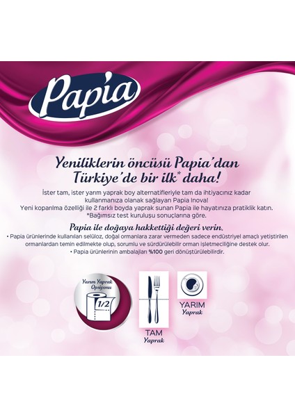 Inova Kağıt Havlu 24 Rulo (8 Rulo x 3 Paket)