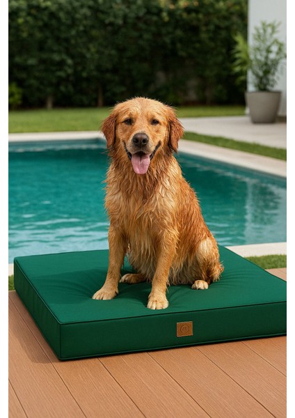 Luxury Eva Garden, %100 Su Geçirmez Alezli, Çıkarılabilir Kılıflı, Tüy ve Leke Tutmaz Kedi ve Köpek Yatağı 1 Adet