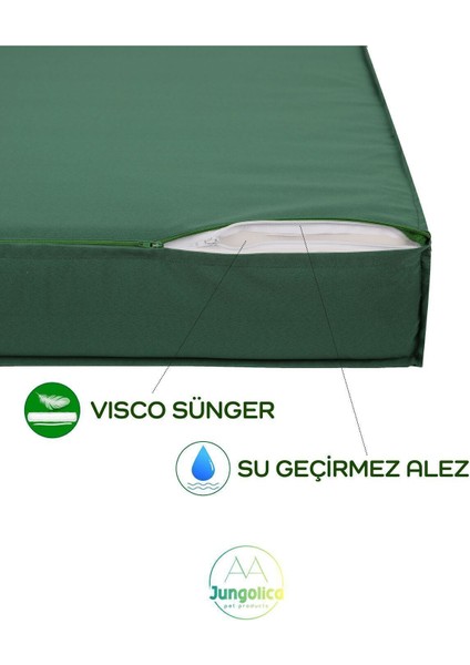 Luxury Eva Garden, %100 Su Geçirmez Alezli, Çıkarılabilir Kılıflı, Tüy ve Leke Tutmaz Kedi ve Köpek Yatağı 1 Adet indirimleri
