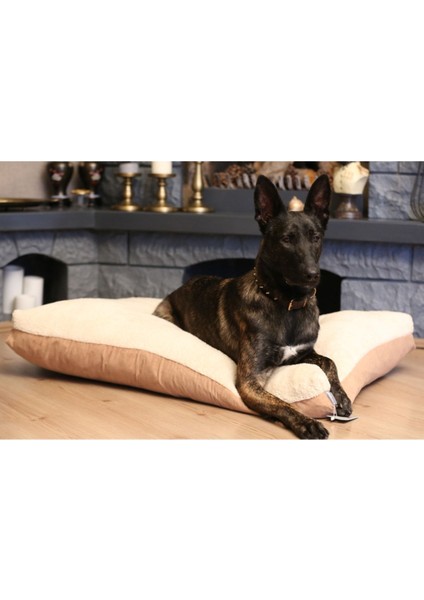Luxury Mıu Serisi Çift Taraflı Kedi ve Köpek Yatağı 100X70 cm 1 Adet