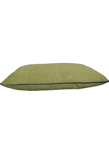 Luxury Lüks Visco Dolgulu Fermuarlı Yıkanabilir Kedi Köpek Yatağı Xl 100X70CM -Cagla Yesil 1 Adet