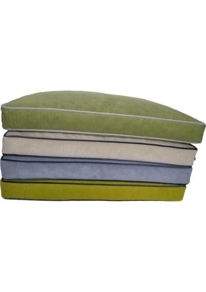 Luxury Premium Ortopedik Visco Dolgulu Çift Taraflı Fermuarlı Yıkanabilir Kedi Köpek Yatağı -70X100X10CM 1 Adet