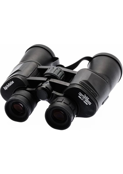 High Defination 7x50 Geniş Ön Mercek Profesyonel El Dürbünü 1000m/56m