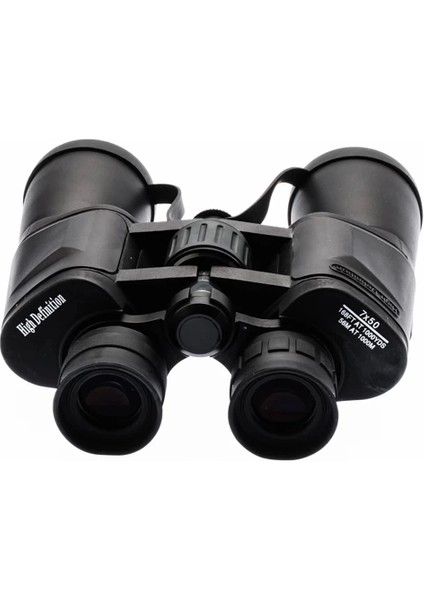 High Defination 7x50 Geniş Ön Mercek Profesyonel El Dürbünü 1000m/56m