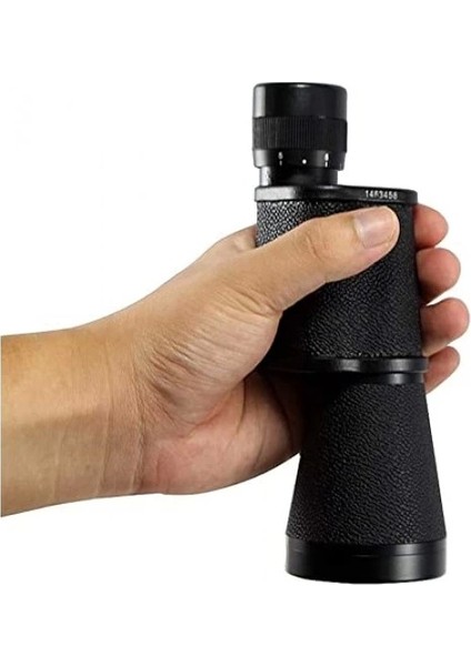 Baigish 7x50 Metal Deri Kaplamalı Rus Modeli Monoküler Dürbün