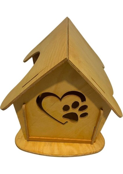 Luxury %100 Doğal Ahşap Patara Kedi Evi 1 Adet fiyatları