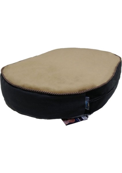 Luxury Açık Kahverengi Premium Visco Dolgulu Yıkanabilir Elips Kedi Köpek Yatağı 60X100X10CM 1 Adet