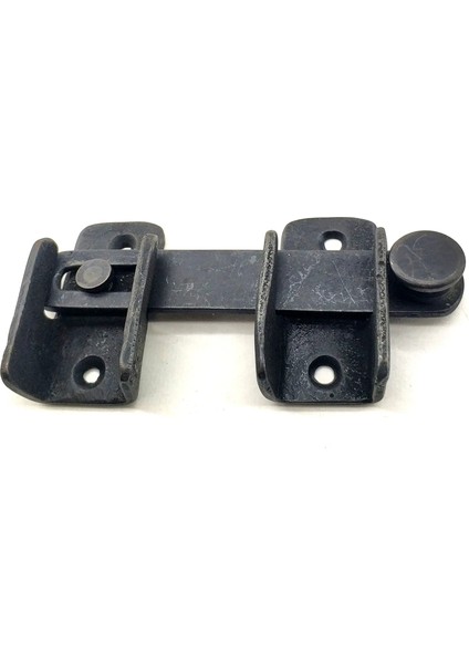 Antika Tarz Dekoratif Pirinç Kapı Mandalı - 57X115 mm Oksit