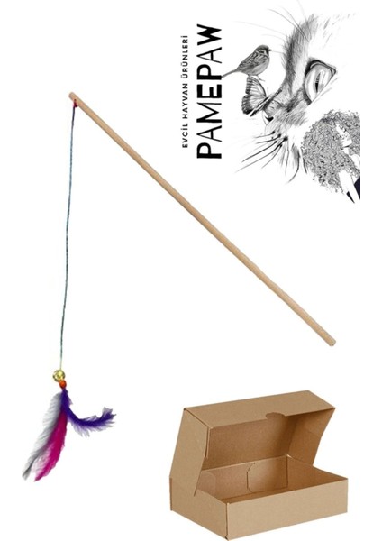 Luxury 5'li Set: Ip Sarma Topu +Renkli Top+ Kedi Oyun Topu Tüylü + Kedi Oltası + Kedi Çıngıraklı Top 1 Adet fiyatları