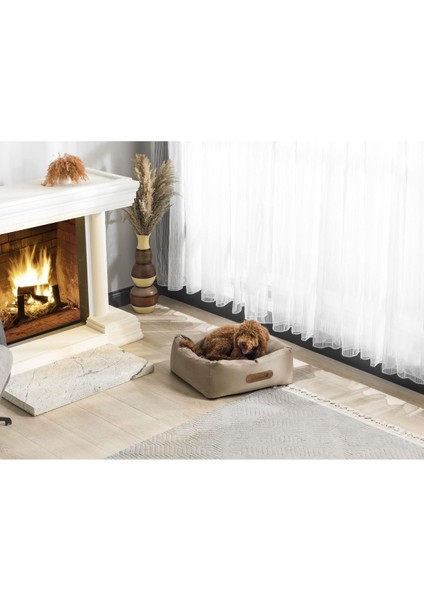 Luxury Original Süngerli Yıkanabilir Kılıflı Evcil Hayvan Kedi Köpek Yatağı 1 Adet