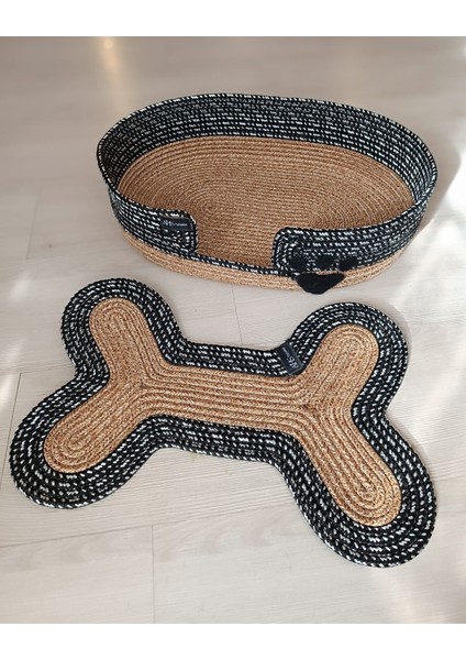 Luxury Sevimli Pati Dinlenme Alanı Kedi ve Köpek Yatak ve Matı 1 Adet