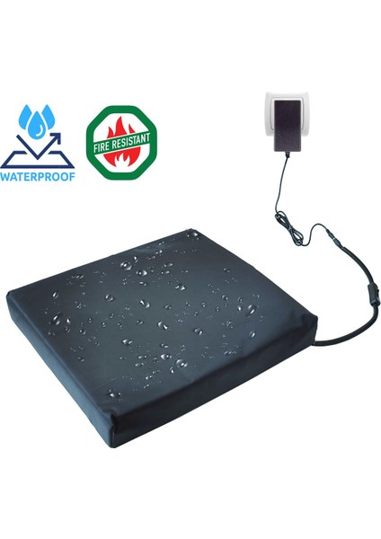Luxury Isıtmalı Kedi Minderi Kedi Köpek Minderi Isıtıcılı Kedi Minderi Isıtıcı Pad 12VOLT 45X45CMX5CM 1 Adet
