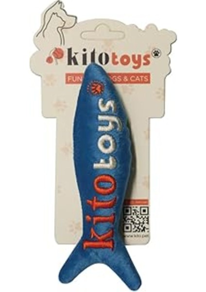 Luxury Kito Toys Balık Peluş Kedi Oyuncağı 1 Adet