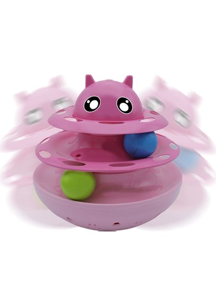 Luxury Yeni Estevia Dp Nunbell Shaking Circular Turntable Cat And Dog Toy Company 1 Adet fırsatları