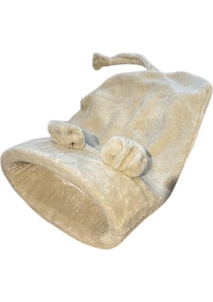 Luxury Kedi ve Köpek Yumuşak Peluş Uyku Tulumu Krem 1 Adet