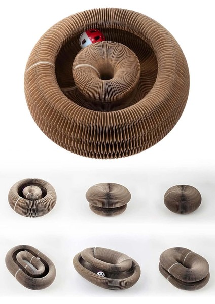 Luxury Kedi Tırmalama Oyuncağı, Sihirli Kedi Oyuncağı, Çıngıraklı Tırmalama Panosu, Kedi Oyuncağı 1 Adet fırsatları