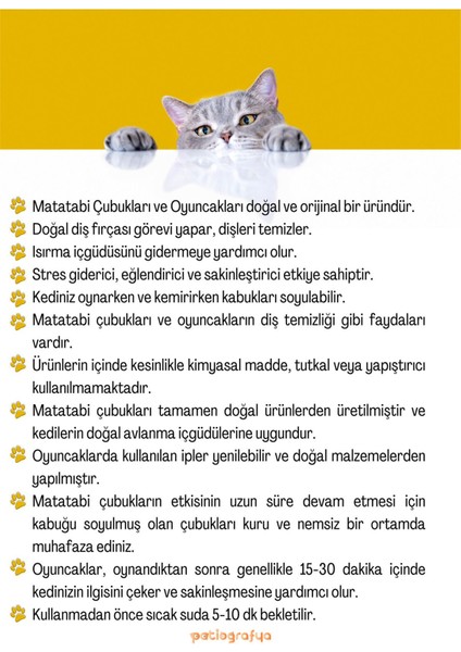 Luxury Matatabi 2'li Small Stick 1 Adet fırsatları