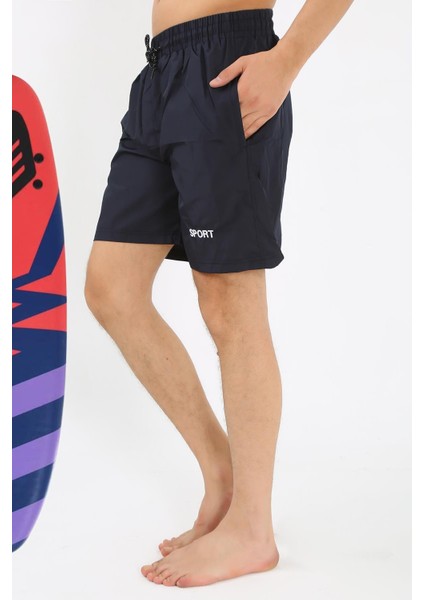 Erkek Lacivert Deniz Şortu 27485 modelleri